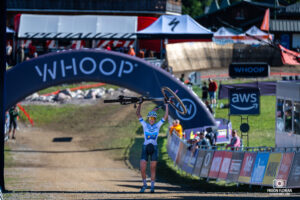 CORVI Valentina à la Coupe du Monde de VTT aux Gets - XC - 2025