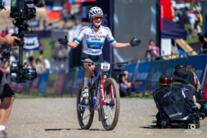 RISSVEDS Jenny à la Coupe du Monde de VTT aux Gets - XC - 2025
