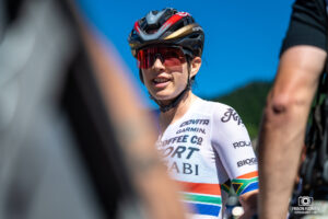 LILL Candice à la Coupe du Monde de VTT aux Gets - XC - 2025