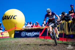 MARTIN Luca à la Coupe du Monde de VTT aux Gets - XC - 2025