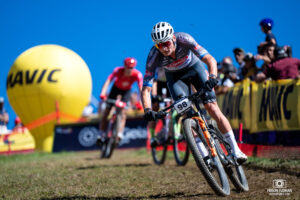 VAN DER POEL Mathieu à la Coupe du Monde de VTT aux Gets - XC - 2025
