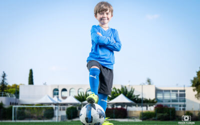 Séance photo avec l’Olympique Mallemortais