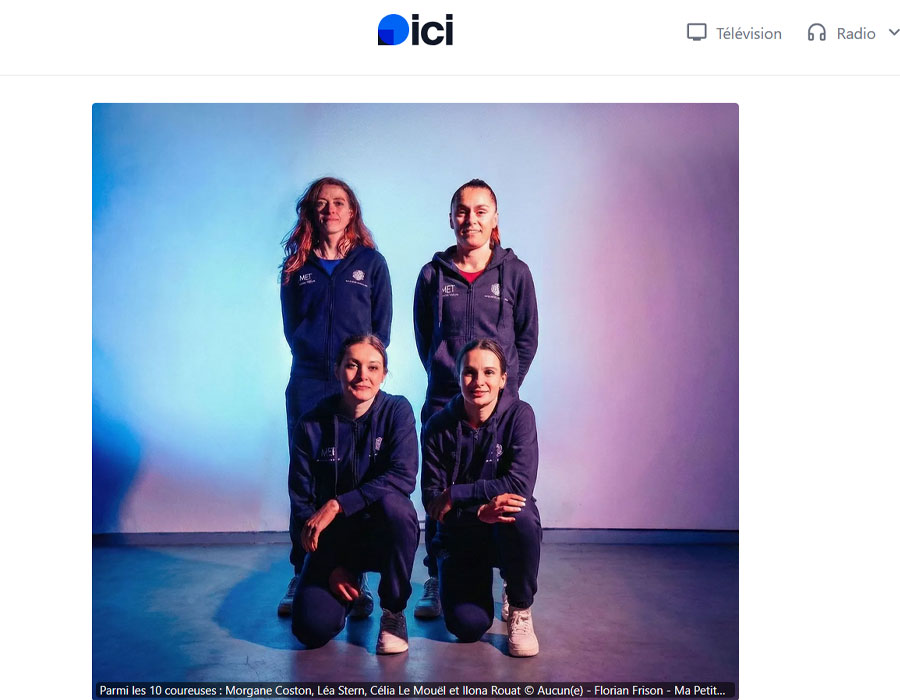 Article du média français France-Bleu sur la nouvelle équipe française : Ma Petite Entreprise