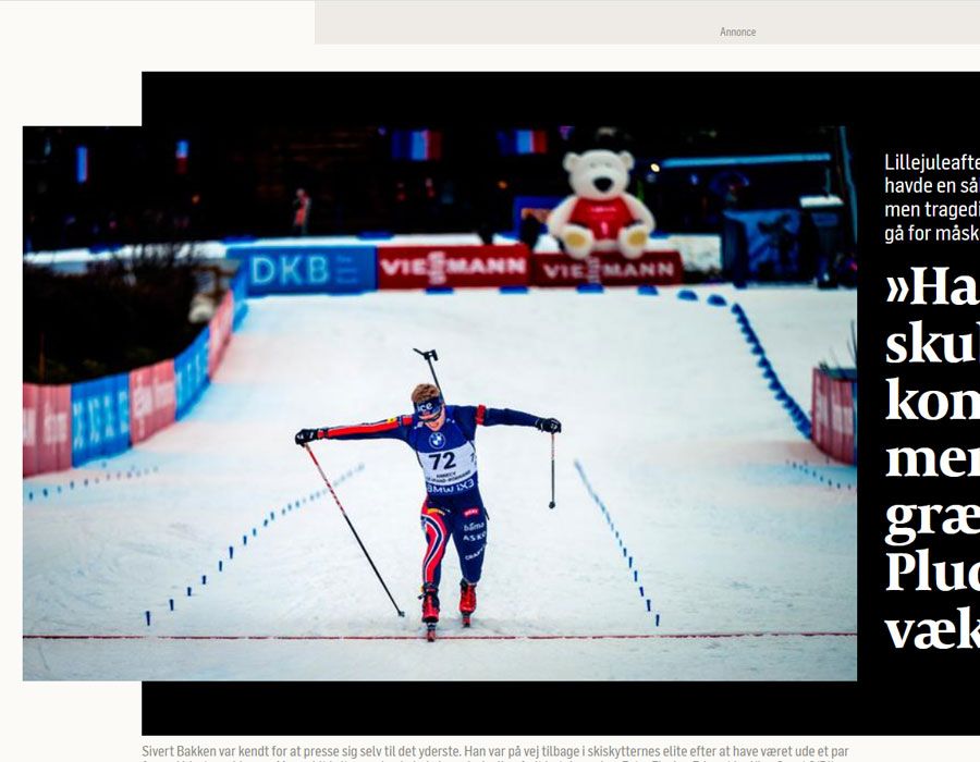 Article du média Danois Politiken sur le norvègien Sivert Bakken