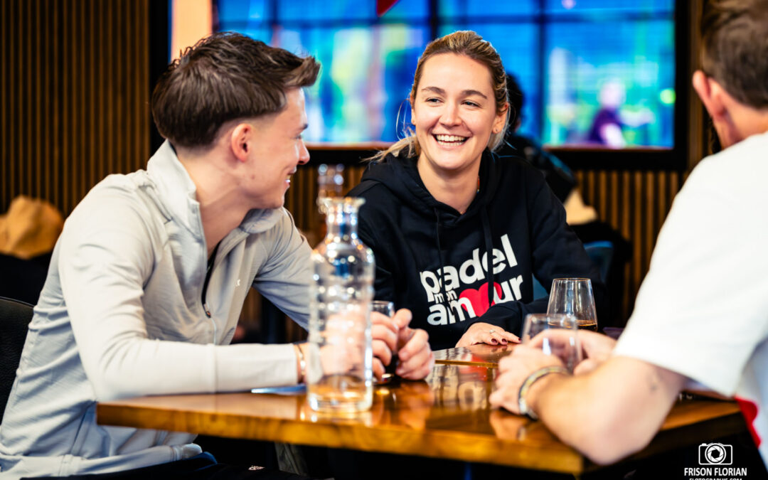 Shooting Padel mon Amour : Action, Studio et Lancement de marque