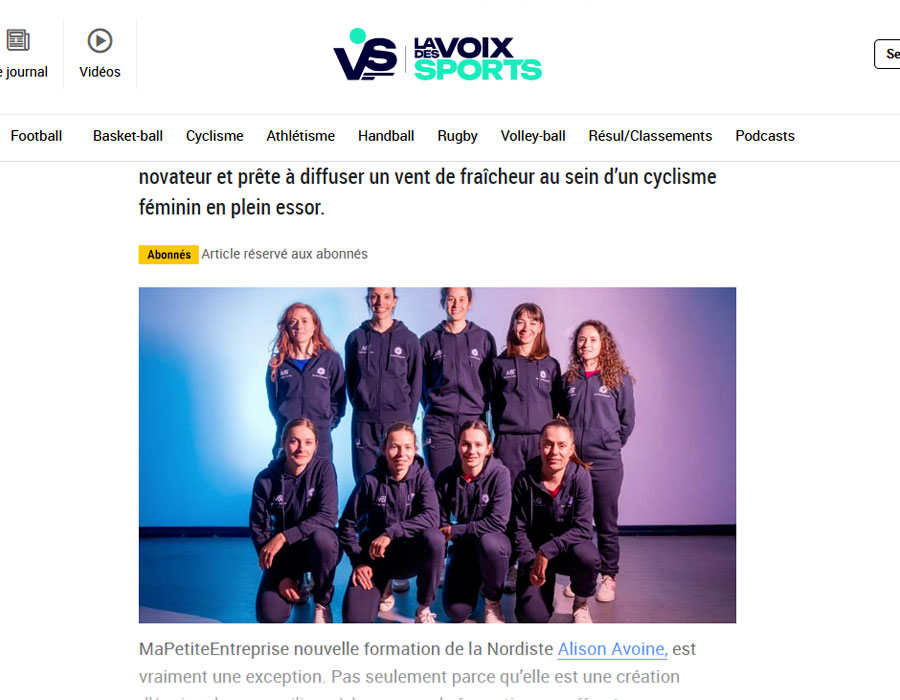 Article de la Voix du Nord sur Ma Petite Entreprise