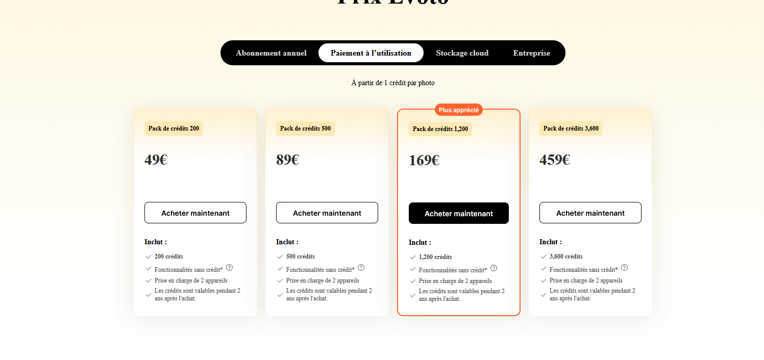 image31 Test de l'application Evoto