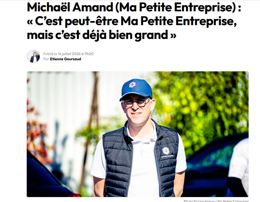 Article du média français DicoduSport sur Ma Petite Entreprise