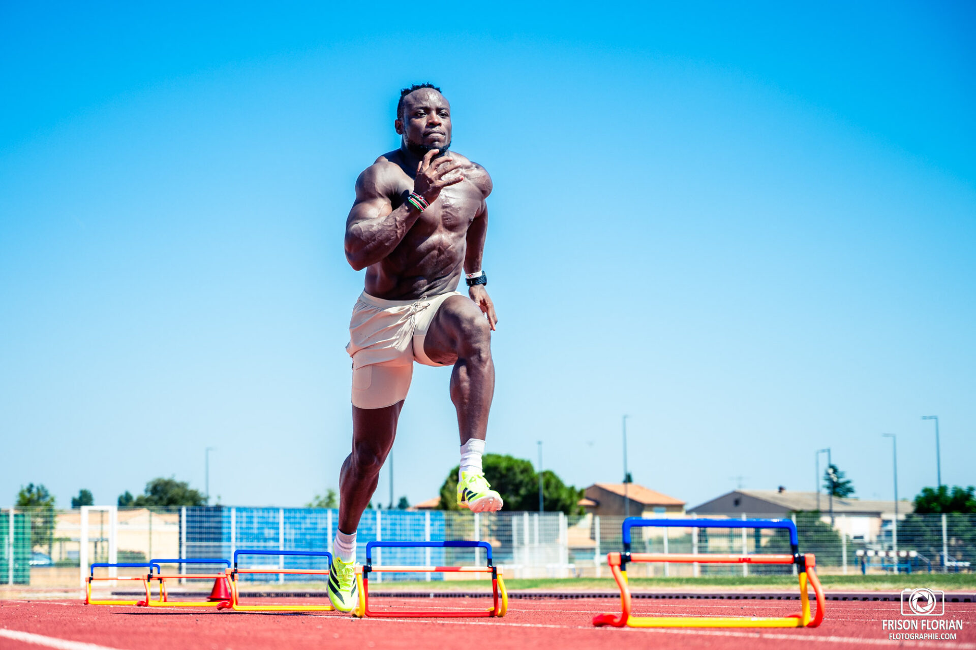 Shooting avec Ferdinand OMANYALA lors de son entrainement - Juillet 2026