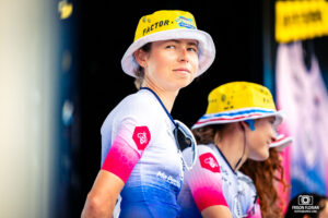Reportage sport lors du Tour de France Femmes 2026 avec l'équipe Ma Petite Entreprise.