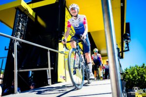 Reportage sport lors du Tour de France Femmes 2026 avec l'équipe Ma Petite Entreprise.