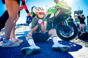 Reportage sport lors du Tour de France Femmes 2026 avec l'équipe Ma Petite Entreprise.