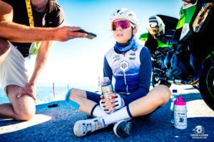 Reportage sport lors du Tour de France Femmes 2026 avec l'équipe Ma Petite Entreprise.