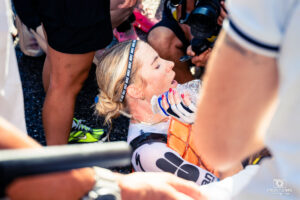 Reportage sport lors du Tour de France Femmes 2026 avec l'équipe Ma Petite Entreprise.