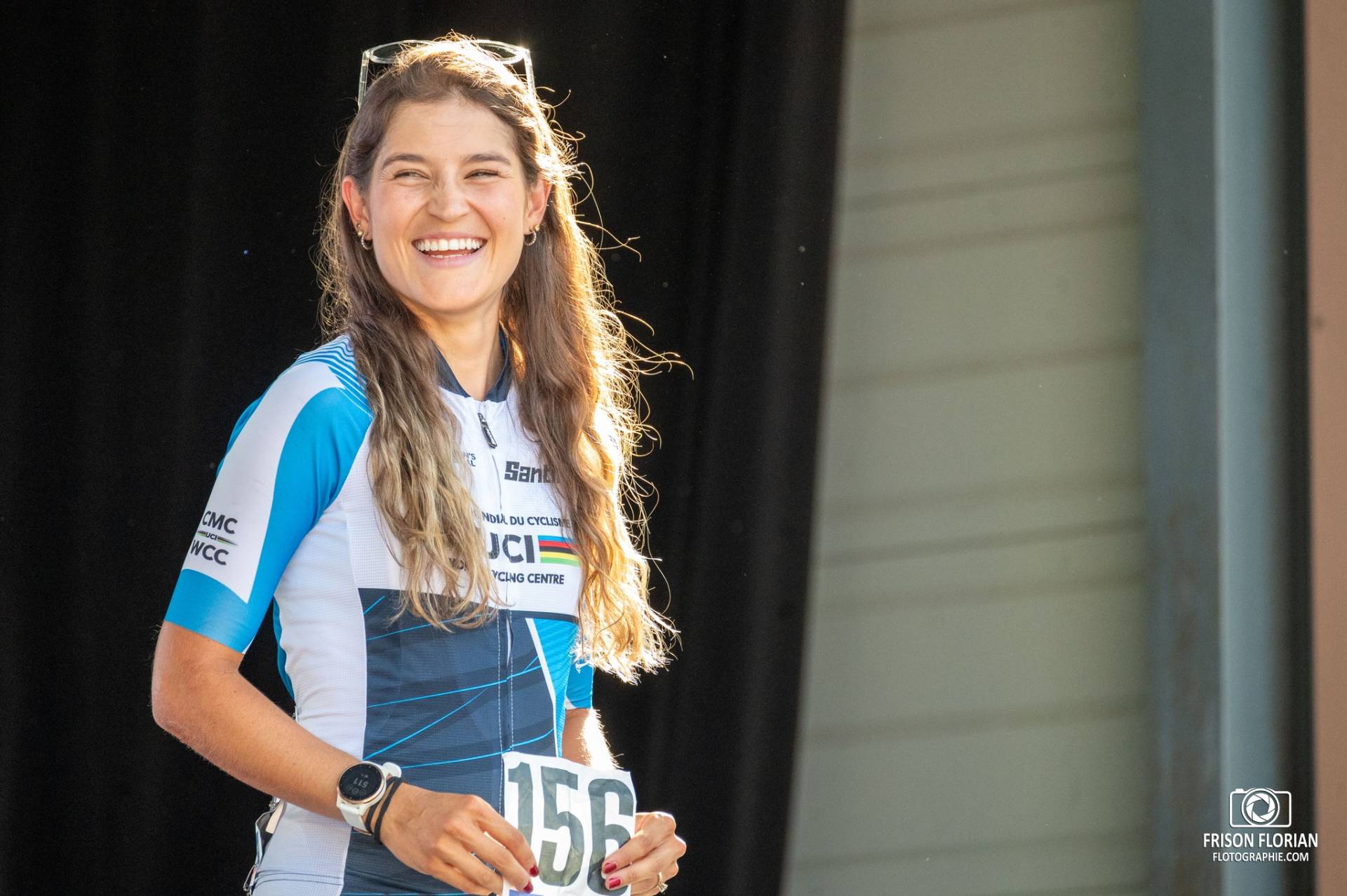 FRANCO Natalia de l'équipe WCC Team au Tour Cycliste International Féminin de l'Ardèche 2023