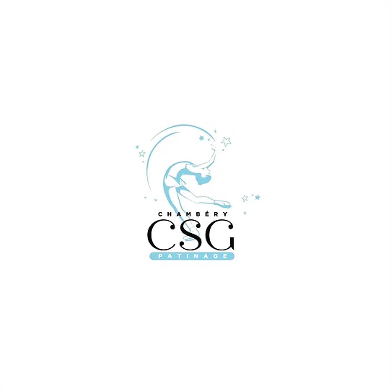 Logo du CSG Chambéry, club de patinage artistique