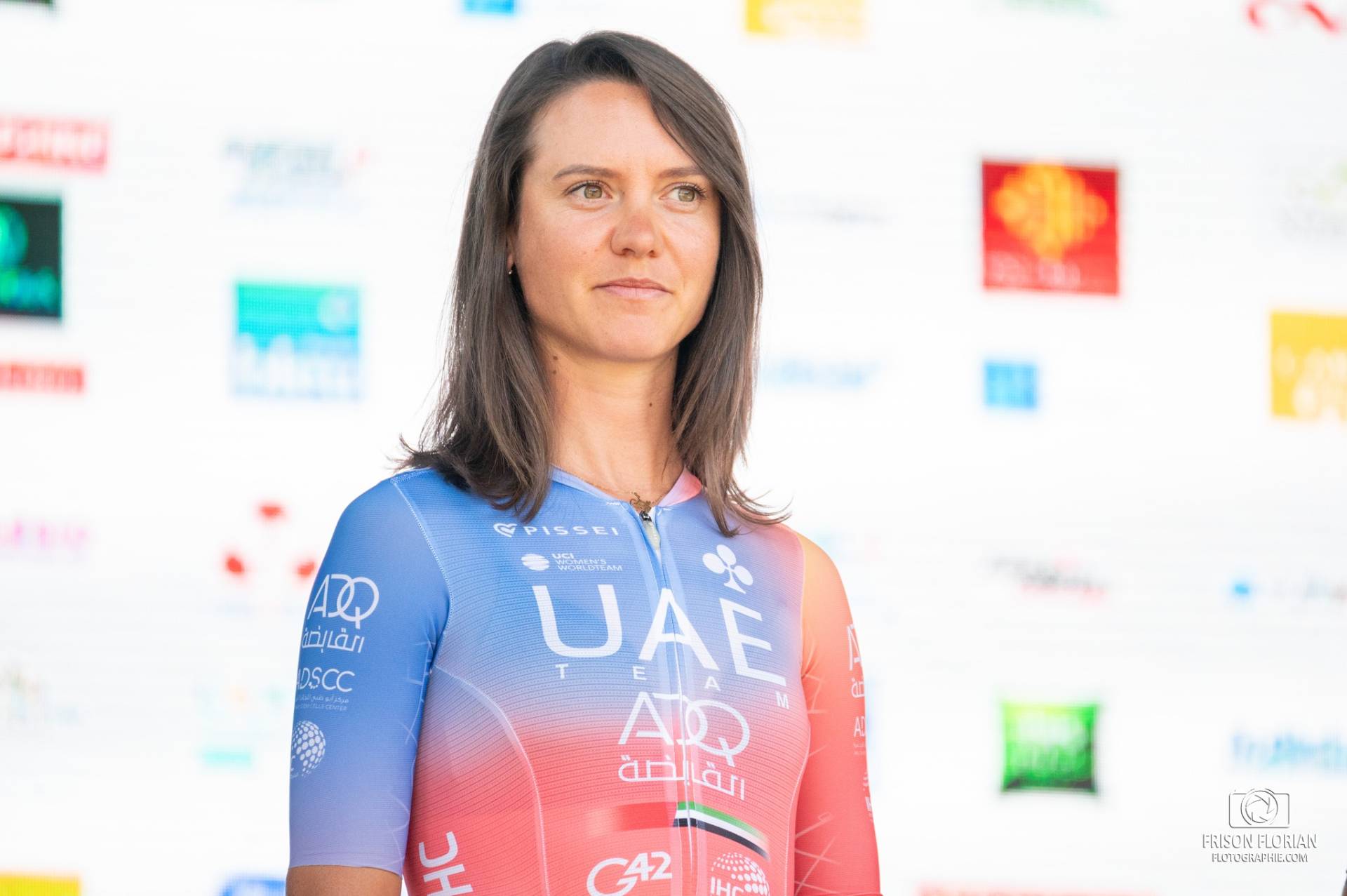 Erica MAGNALDI de l'équipe UAE Team ADQ au Tour Cycliste International Féminin de l'Ardèche 2023